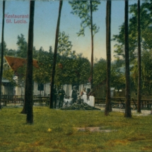 Restaurace U Hada na dobové pohlednici, foto sbírka autora Restaurace U Hada na dobové pohlednici, foto sbírka autora